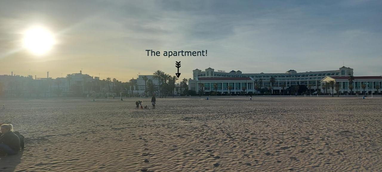 Apartamento Playa Valencia Beach Экстерьер фото